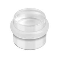 Door stop -Ransparent Acrylic Cylindrical. Rubber Stopper, , Transparent Door Stopper