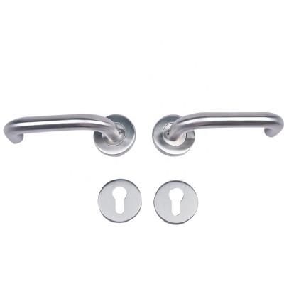 High Quality European Profile Stainless Steel Door Lever Handle