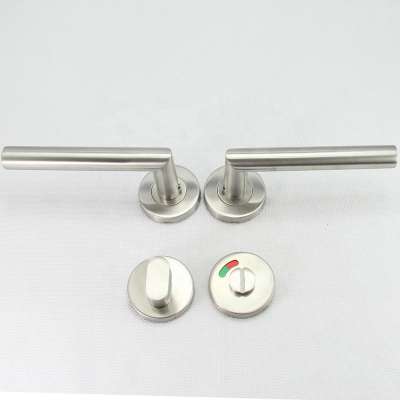 Modern Main Stainless Door Handle Lever for Bathroom